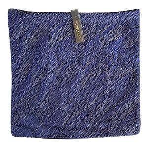 NWT Donna Karan Home Silk Embroidered Pillow Cover Sham